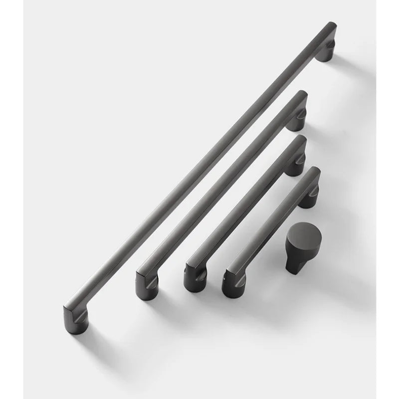 Gold Zinc Alloy Handles - Modern Cabinet Pulls