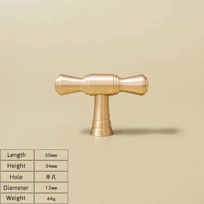 Golden Brass Long Bar Pull – Elegant Cabinet Handle for Modern Kitchens