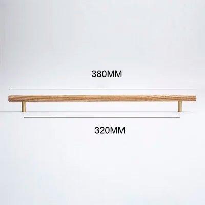 High-Quality Walnut Wooden Pulls – 5" Knobs for Cabinet and Drawer Design