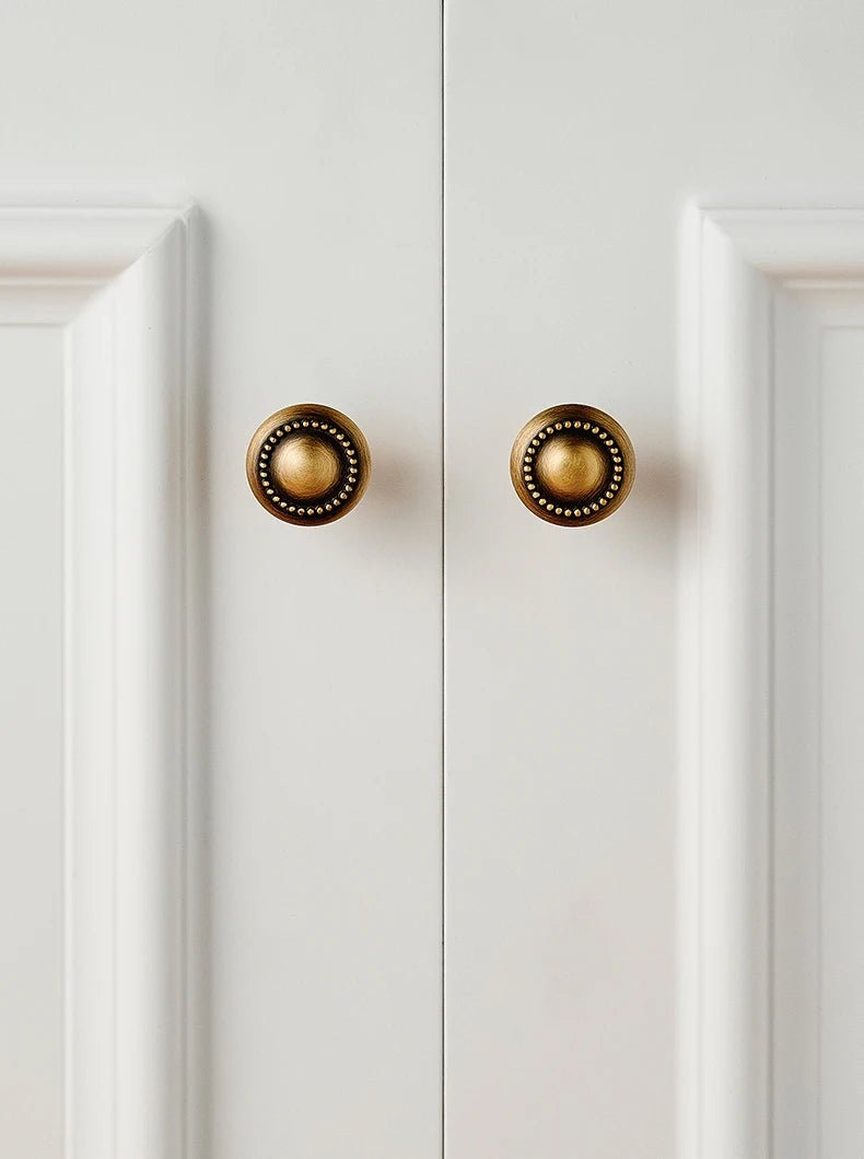 Sleek Antique Bronze Cabinet Handles – Vintage Pulls