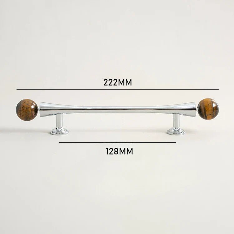 Durable White Crystal Brass Knobs – Luxury Pulls for Cabinet Drawers