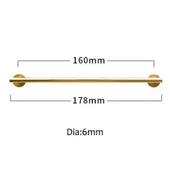 Contemporary Brass Pull – 20" Gold T-Bar  