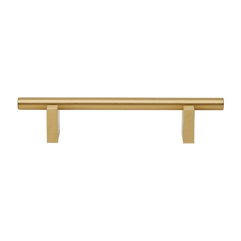 Gold Brass T-Bar Handle - 8.8" Cabinet Pull