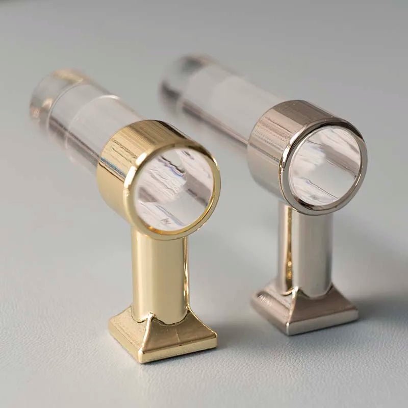 Elegant Acrylic Wall Hook – Modern Brass Key Hanger for Entryway