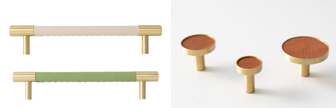 Sleek Brass Hidden Handle for Kitchen Cabinets – Invisible Tatami Platform Pull
