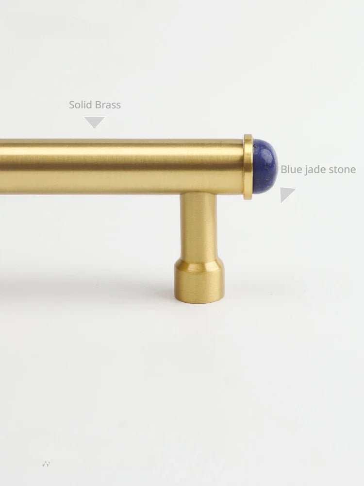 Modern Crystal Cabinet Pull – 6.3" Luxury Design  