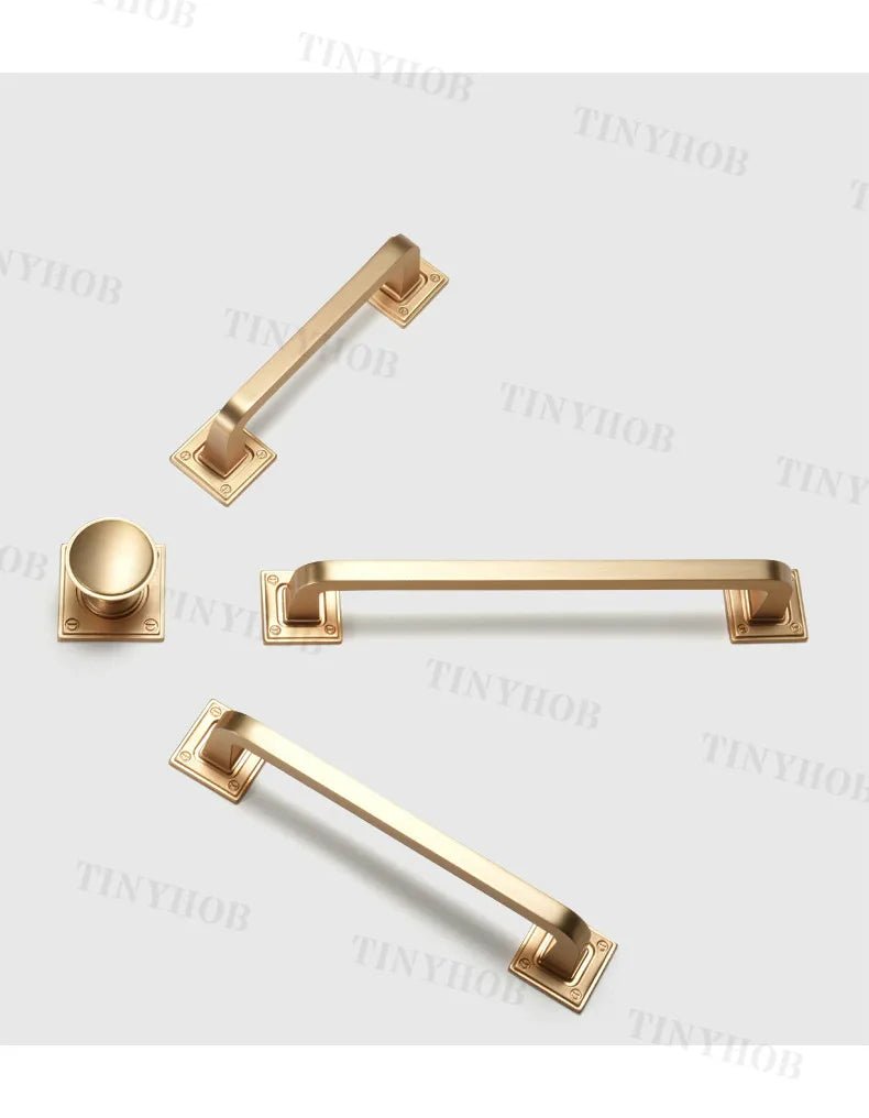 Sleek European Shell Cabinet Handles – Zinc Alloy Drawer Pulls for Furniture