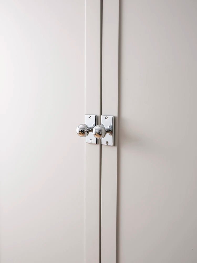 Sleek Gold Ball Knobs – 5" Brass Pull Handles for Modern Cabinets