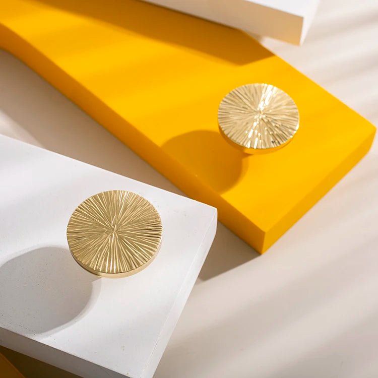 High-Quality Gold Brass European Drawer Pull Handles