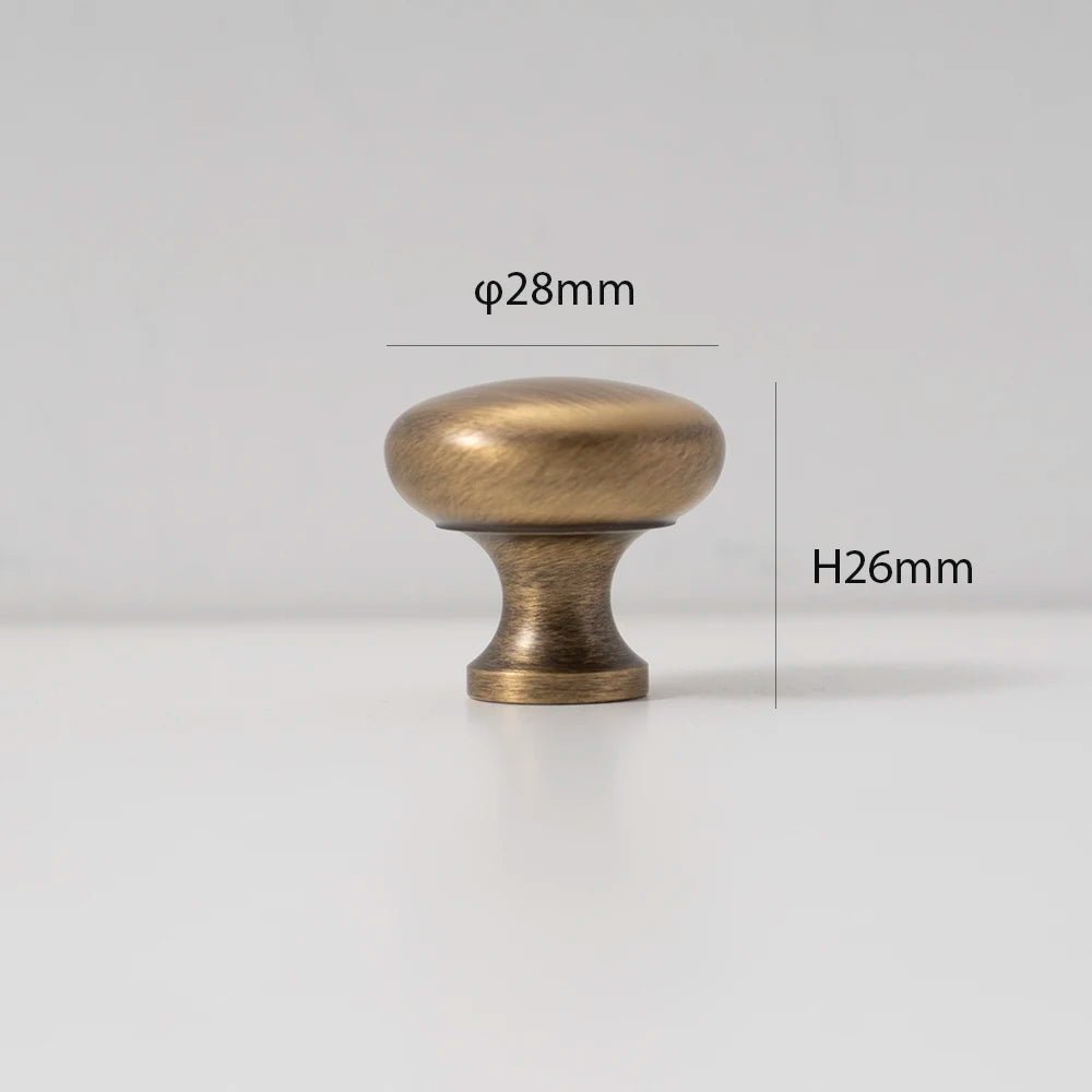 Stylish Small Bronze Cabinet Knobs – Minimalist Design
