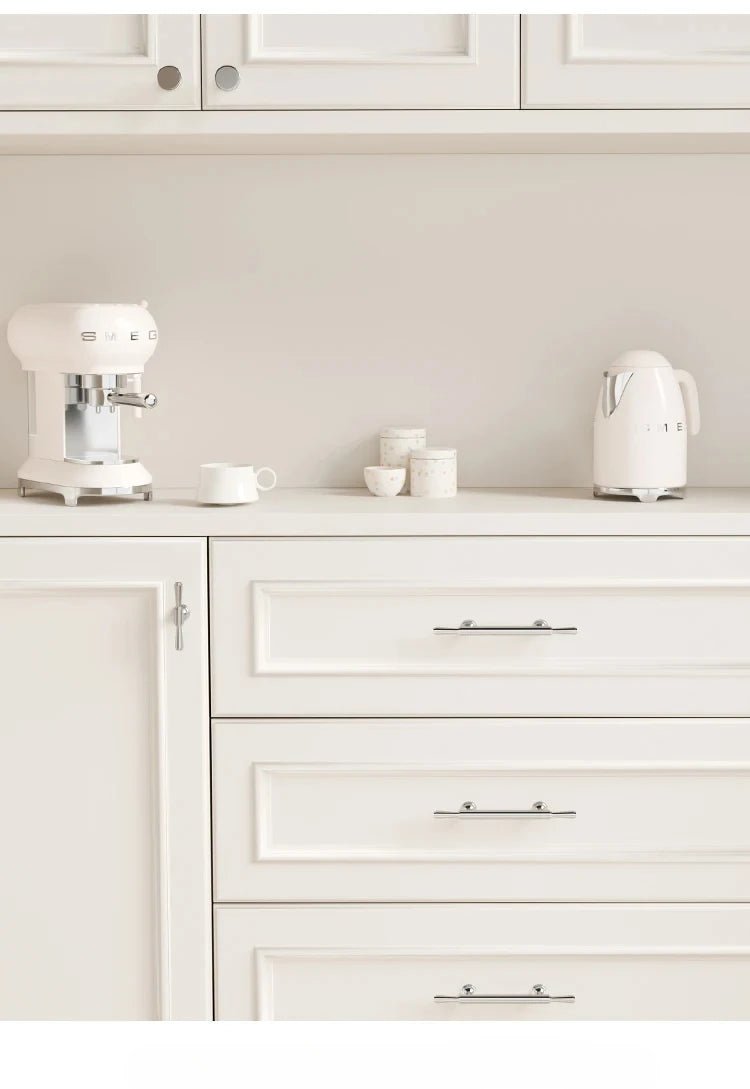 Modern Silver Brass Handles – Luxury Cabinet Knobs