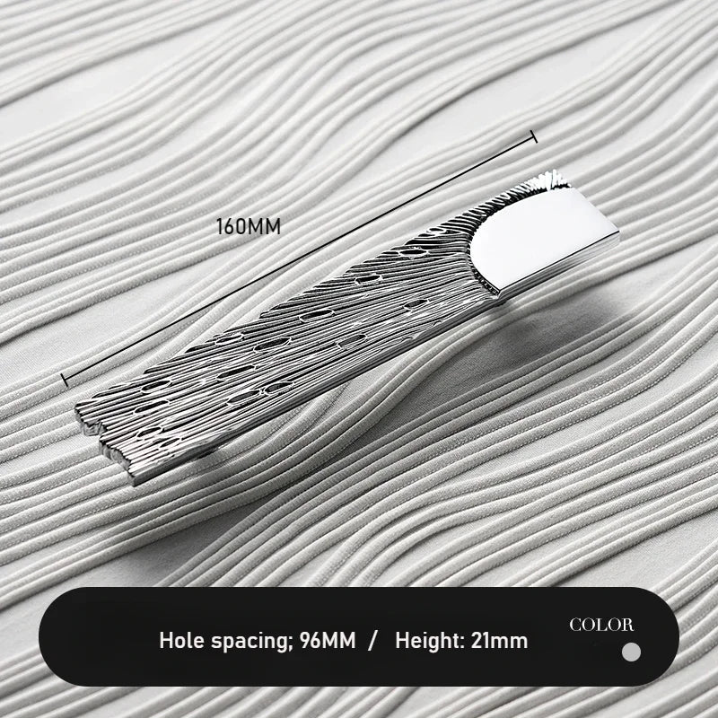 High-Quality Silver Line Brass Pulls – Modern Handles for Furniture