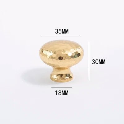 Handmade Solid Brass T-Bar Pull for Sleek Cabinet Design
