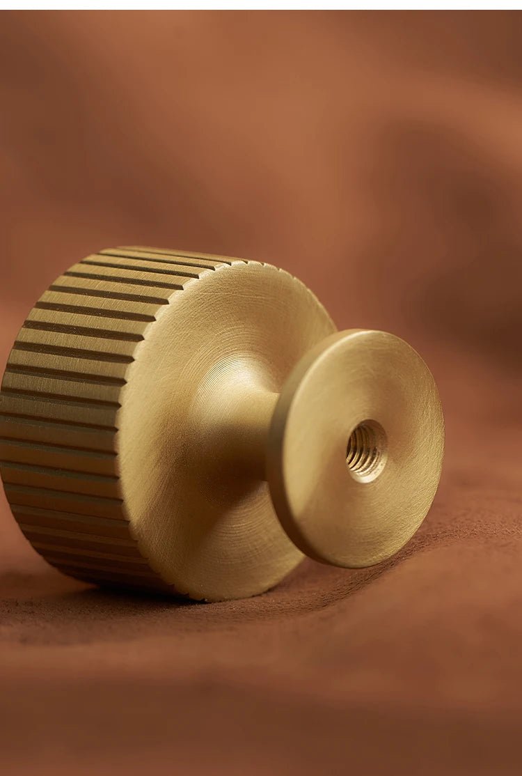 Modern Vertical Line Brass Handles – T-Bar Pulls for Cabinets