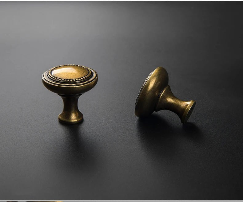 Elegant Vintage Antique Bronze Cabinet Handles – Kitchen Pulls