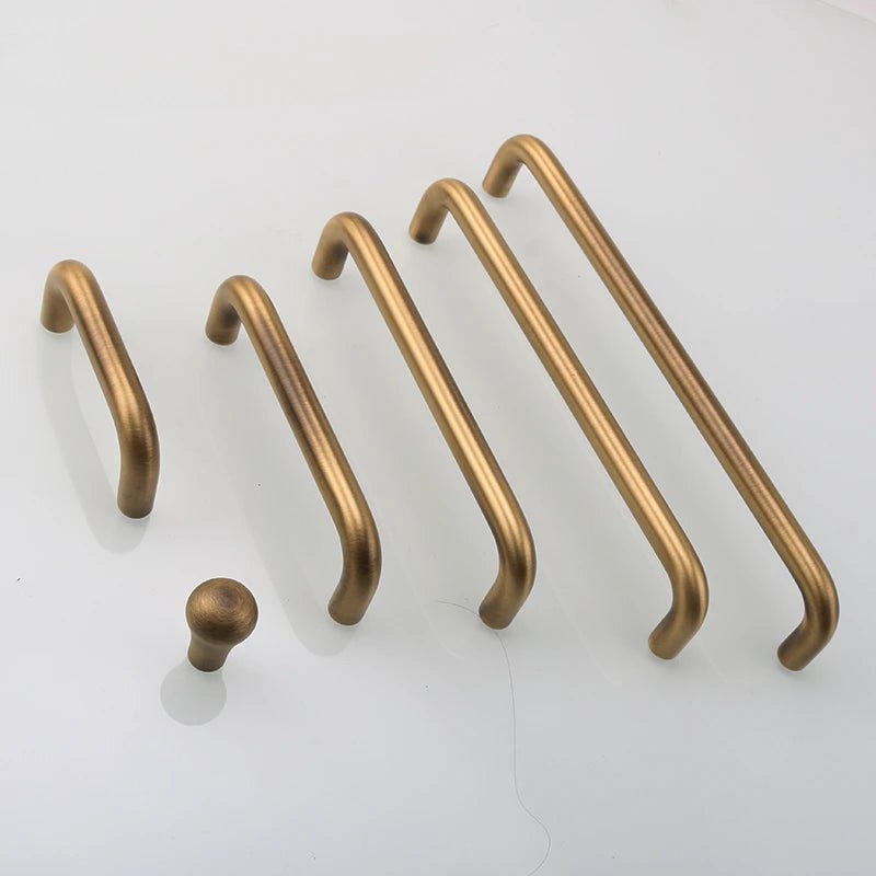 Premium Minimalist Bronze Knobs for Cabinets and Furniture