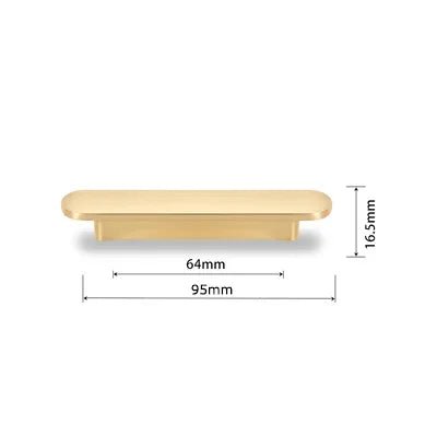 Contemporary Modern Black Handles – 5" Matte Zinc Pulls for Cabinets