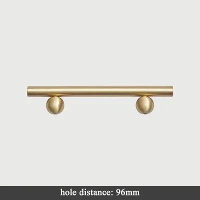 Elegant Brass T-Bar Pulls for Modern Cabinet Interiors