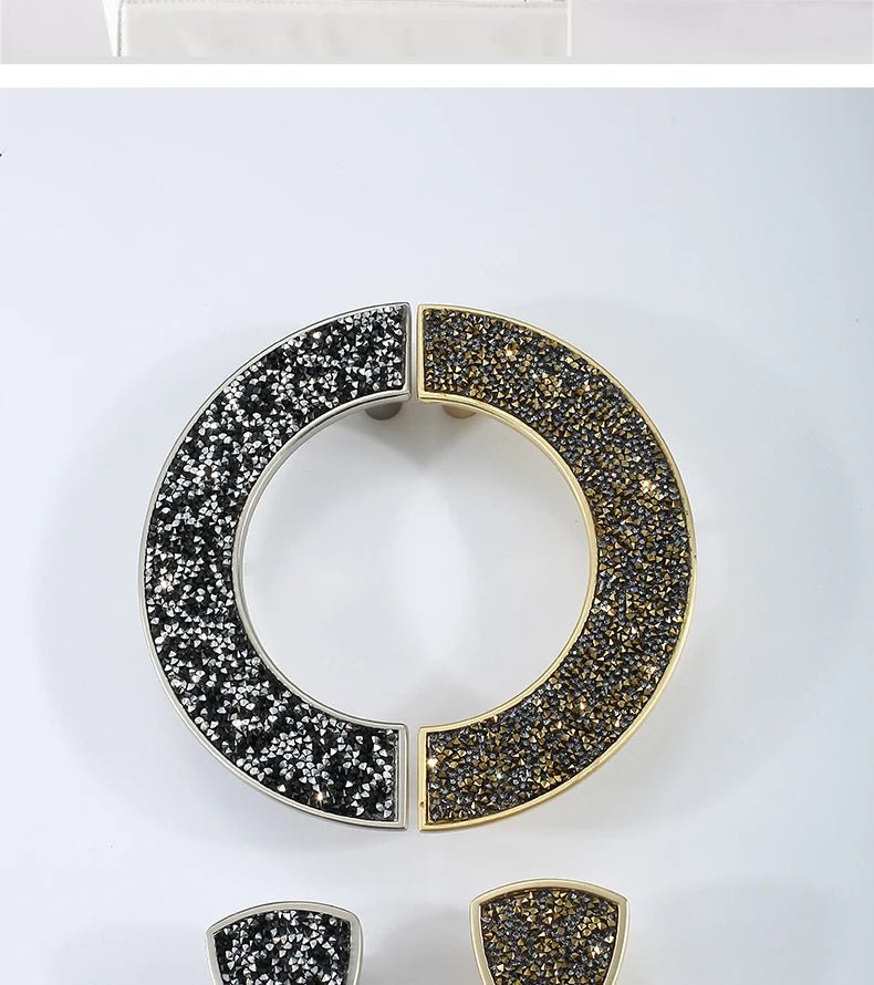 Elegant DIY Black Cabinet Handle Knobs – Modern Simplicity Design