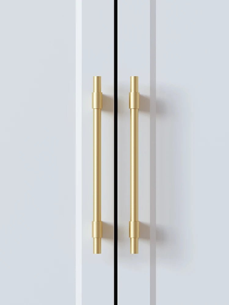 Durable European Brass Handles – Silver T-Bar Pulls for Drawers