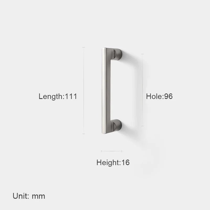 Sleek Gold Zinc Alloy Handles for Drawers and Cabinets