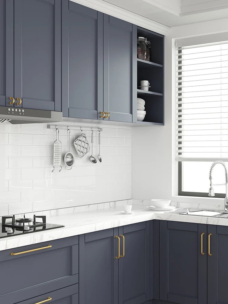 Sleek Nordic Brass Handles for Cabinets – 2.5" to 15.7" Pulls