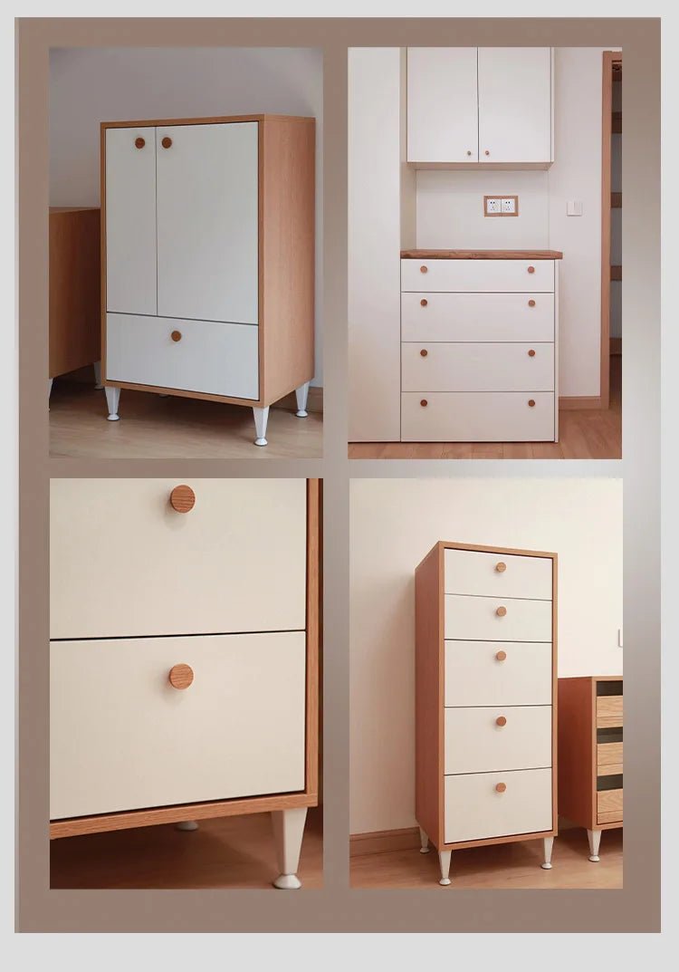 Natural Wooden Drawer Knob – Handcrafted Design  