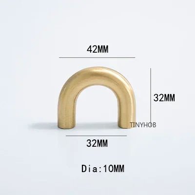 Premium Adjustable Nordic Brass Pulls – 2.5" to 15.7"