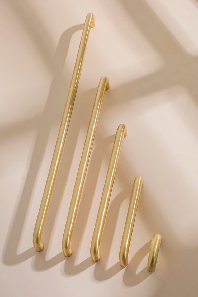 High-Quality Nordic Brass Handles – Adjustable Pulls 2.5" to 15.7"