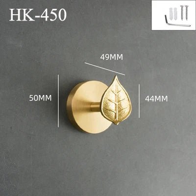 Nordic Brass Wall Hooks – Unique Dragonfly, Bird, Antler Designs for Home Décor