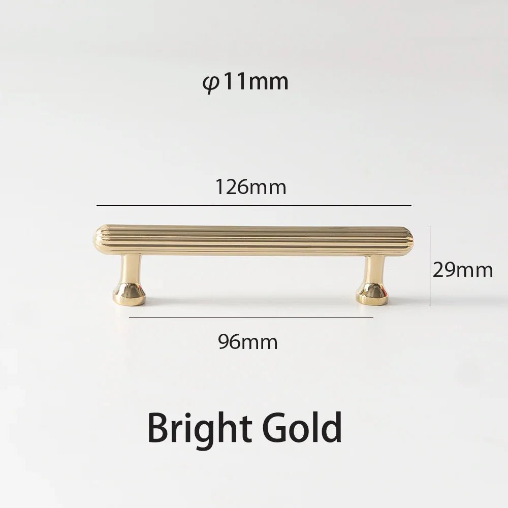 Decorative Brass Cabinet Knob – Nordic Aesthetic  