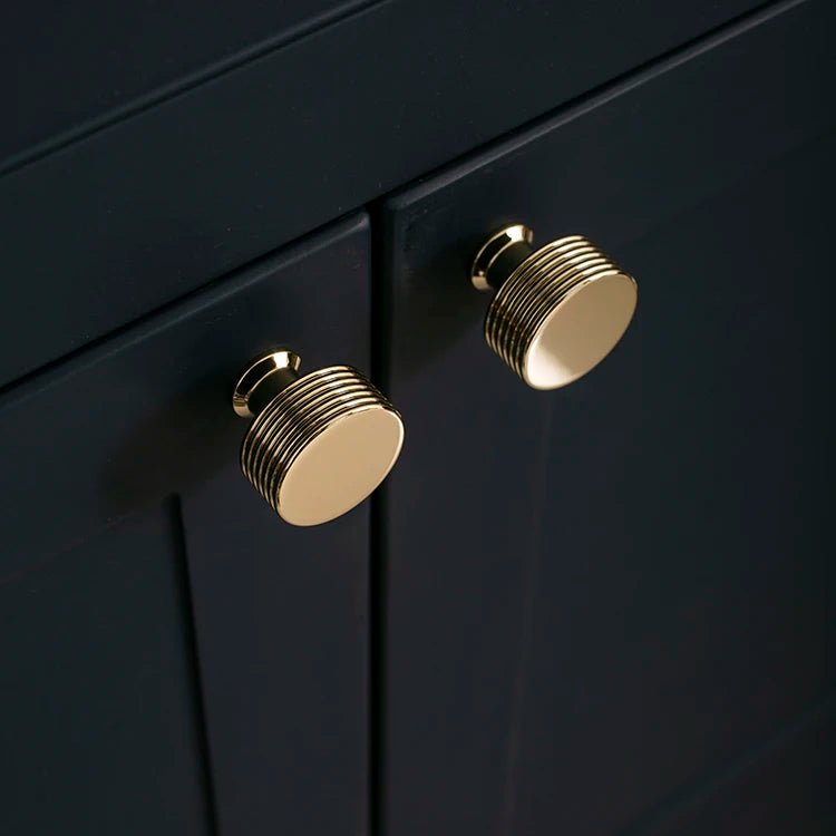 Natural Wood Oval Knob – Nordic Style Drawer Pull  