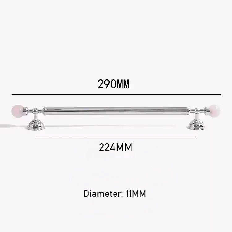 Brass T-Bar Pull – Pink Crystal Luxury Hardware  