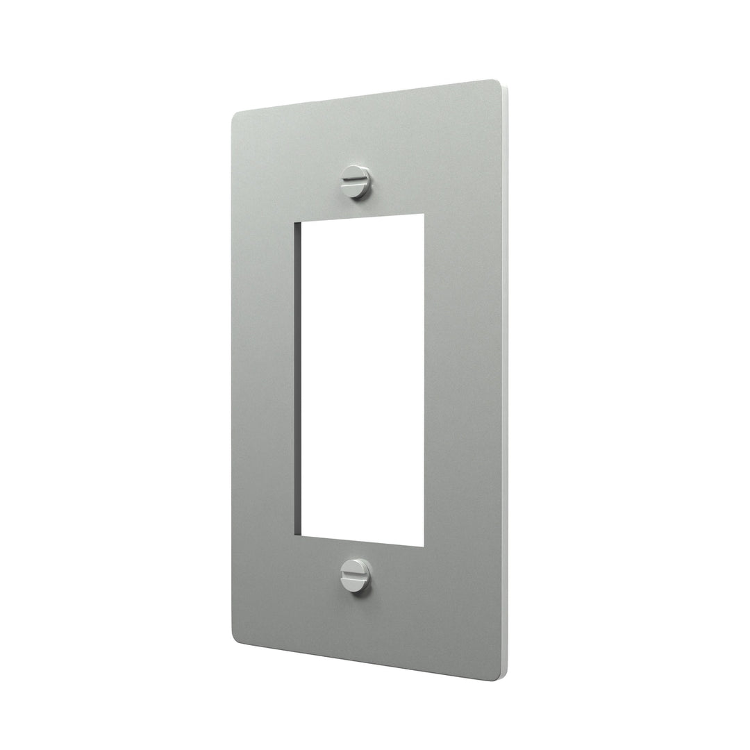Brass Faceplate for GFCI Electrical Socket