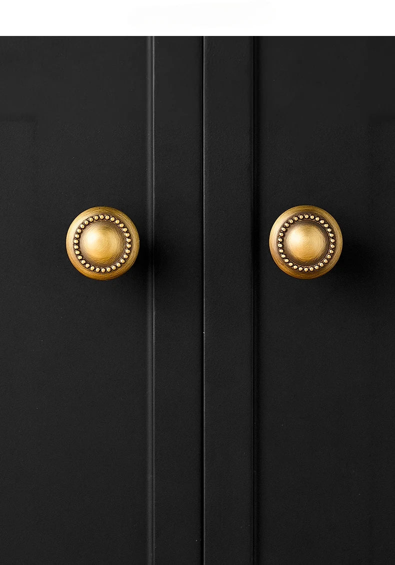 Durable Antique Bronze Handles for Vintage Furniture
