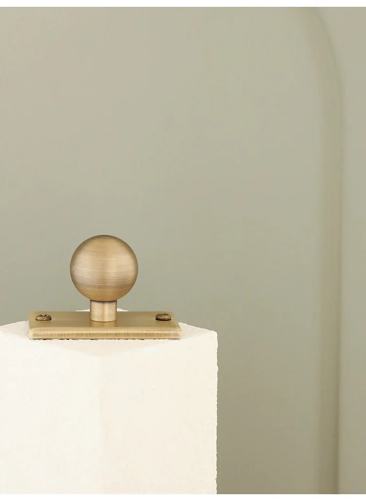 Elegant Bronze Sphere Knobs – Ball Pendant Pulls for Cabinets