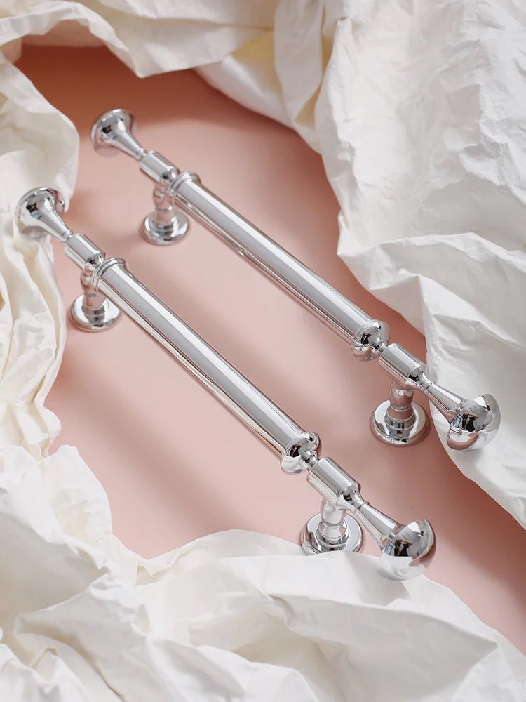 High-Quality Chrome Brass Cabinet Pulls – 5" Modern Handles