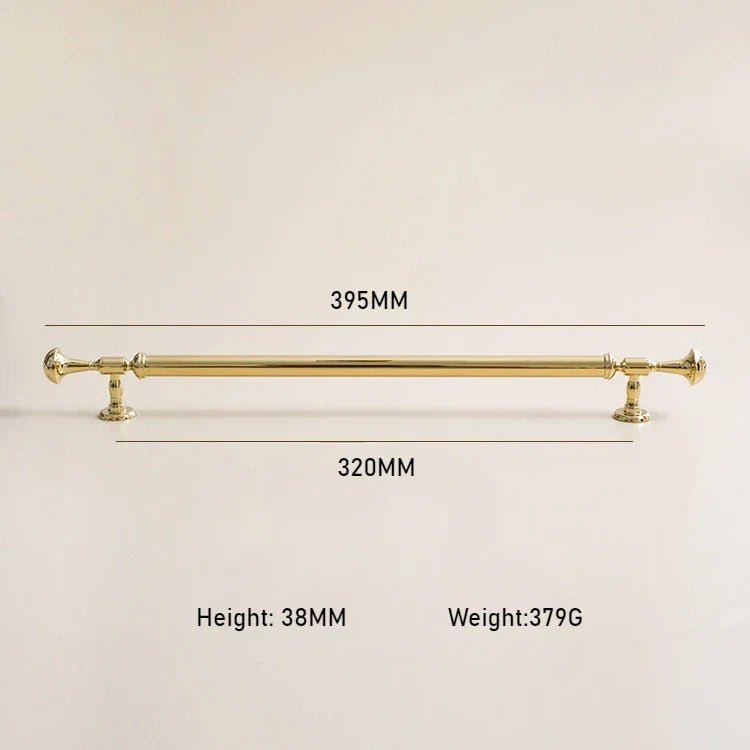 Contemporary French Brass Cabinet Pulls – Modern Drawer Handles