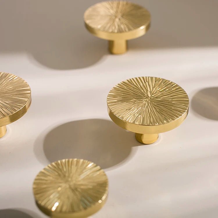 Durable Gold Brass European Pulls for Modern Cabinets