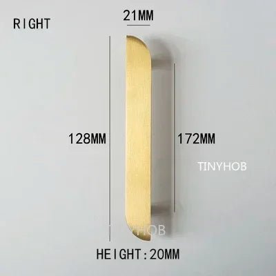 Elegant Gold Brass Knobs – American Style Pulls for Stylish Cabinets