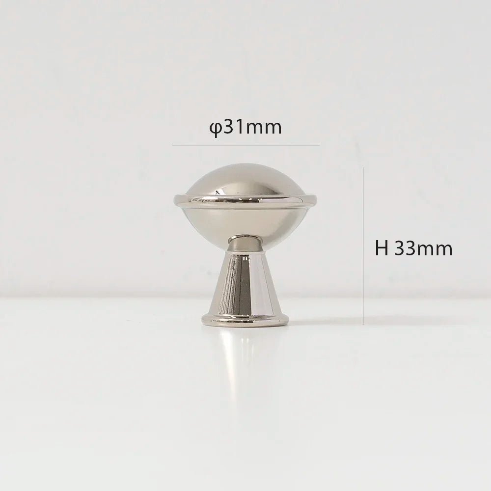 5-Inch Gold Brass Drawer Pull for Minimalist Cabinets