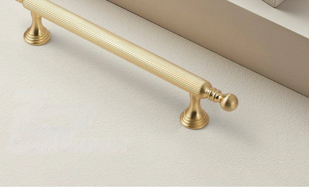 Elegant Gold Cabinet Handles – 5" Zinc Alloy Pulls for Drawers