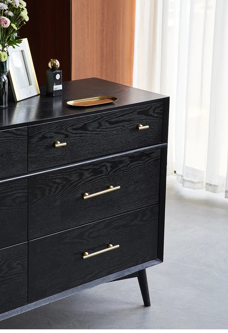 Sleek Modern Brass T-Bar Pulls for Cabinets