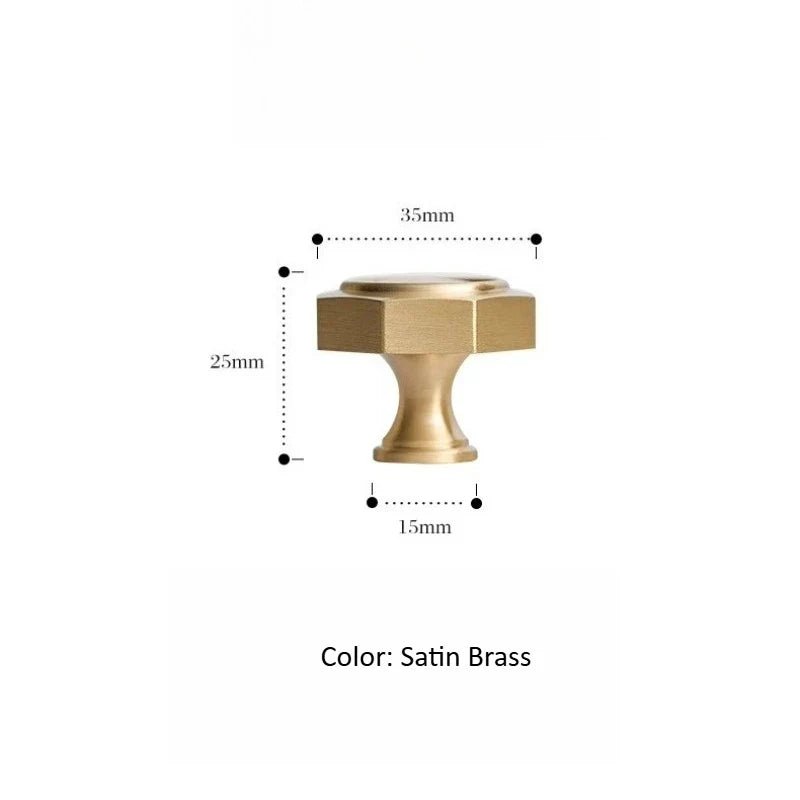 Stylish Parisian Brass Handles – Luxury T-Bar Pulls for Cabinets
