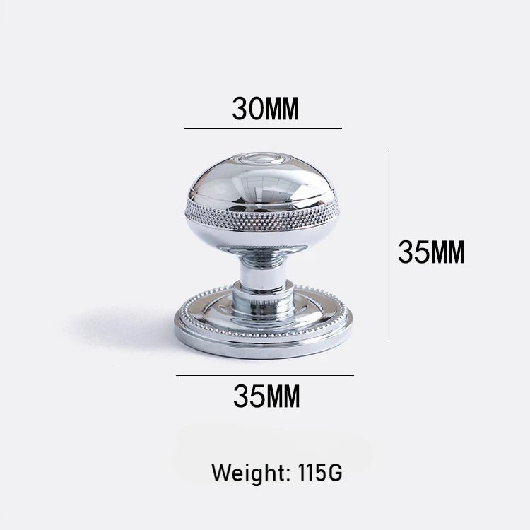High-Quality Solid Brass Knob – 1.25" Modern Drawer Pull Handle