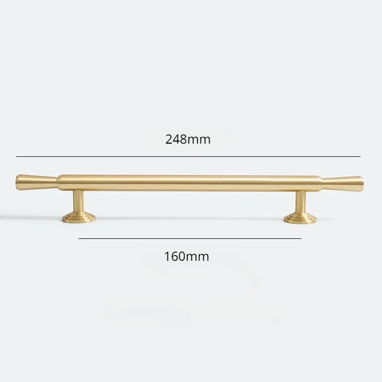 Stylish Solid Brass T-Bar Handles – Pulls for Cabinet Drawers