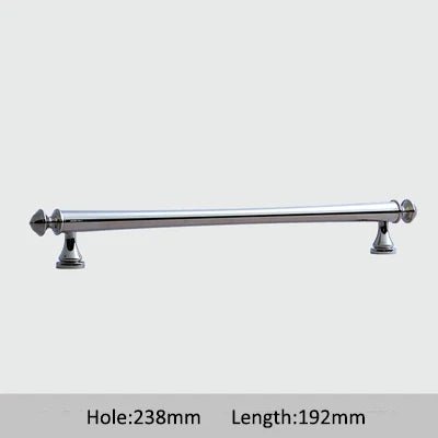 Luxury Solid Brass T-Bar Pull – Modern Cabinet Handle for Furniture