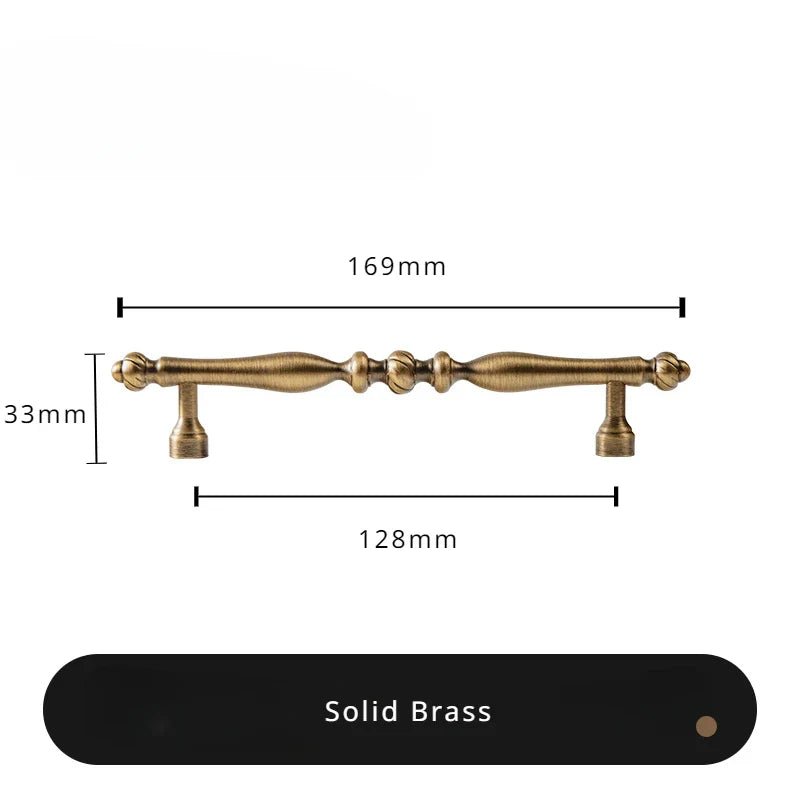 Sophisticated Brass T-Bar – Retro Cabinet Handle
