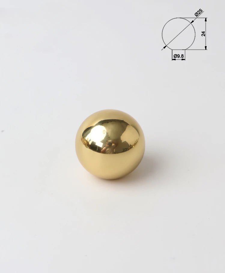 Rope Style Brass Cabinet Pull – Nautical Decor  