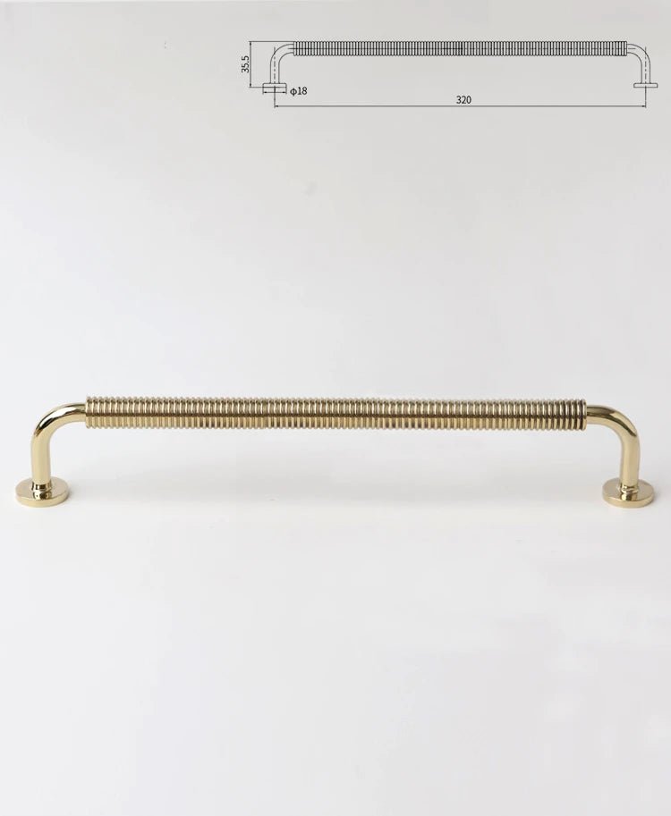 Brass Rope Handle – Nautical Cabinet Hardware  